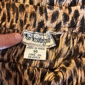 Nostalgia Women's Leopard Print Maxi Skirt